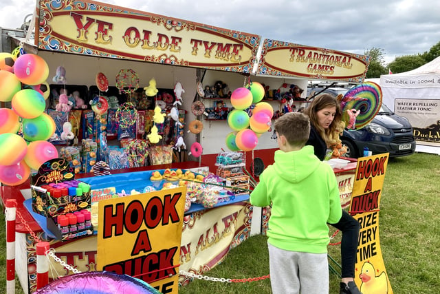 Discounted stalls for charities at Peasedown Party in the Park