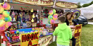 Discounted stalls for charities at Peasedown Party in the Park