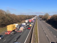 Man, 50s, dies M5 incident involving lorry