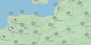 Snow forecast as temperatures drop across Somerset