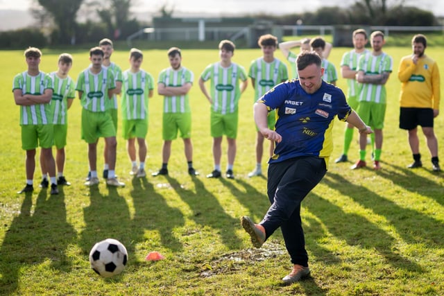 Darts hero Luke Littler helps coach 'country's worst team' in Somerset