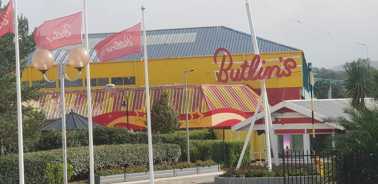 Butlin's holiday resort, in Minehead.