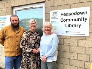 Peasedown community library secures £2,000 grant 
