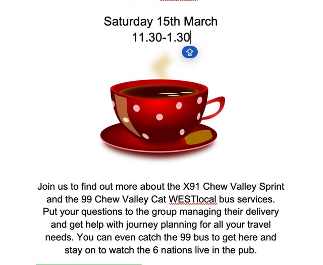 Earth Matters: Latest on change requests for Chew Valley bus services