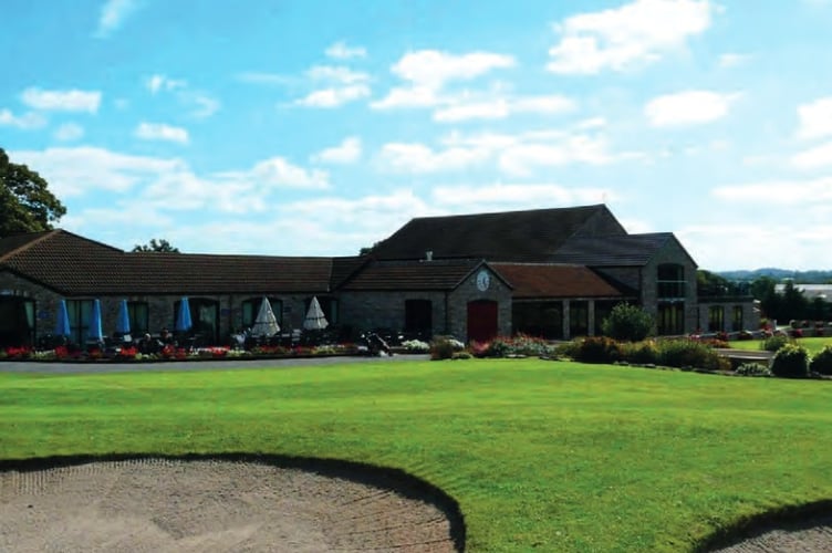 Clubhouse At Farrington Golf Club On Marsh Lane In Farington Gurney
