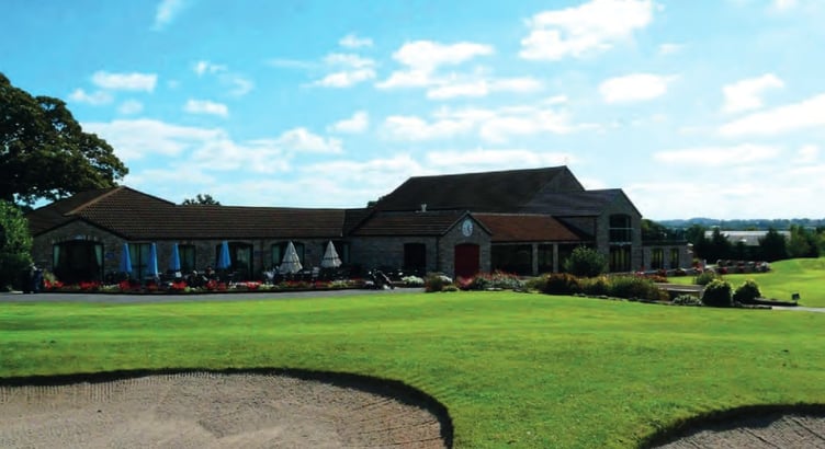 Clubhouse At Farrington Golf Club On Marsh Lane In Farington Gurney
