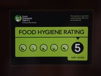 Food hygiene ratings handed to 13 Bath and North East Somerset establishments