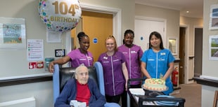 104-year-old care home resident shares secret to long life