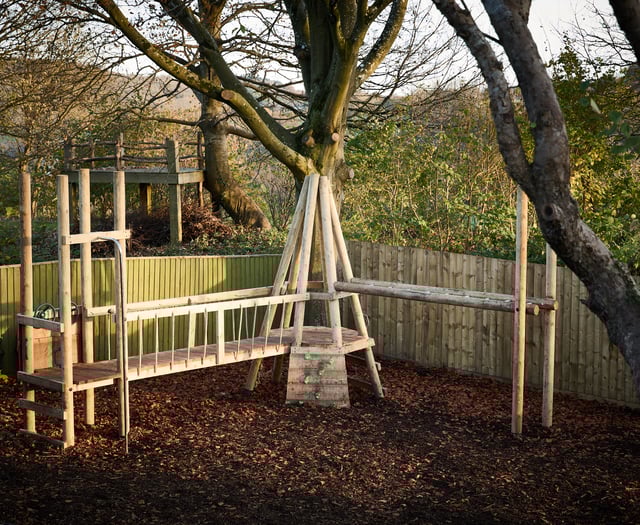 St Julian's School unveils new adventure playground 
