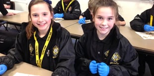 Peasedown mini-police begin training and community work