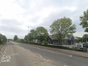 Two people taken to hospital following collision on A367