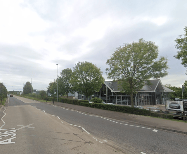 Two people taken to hospital following collision on A367