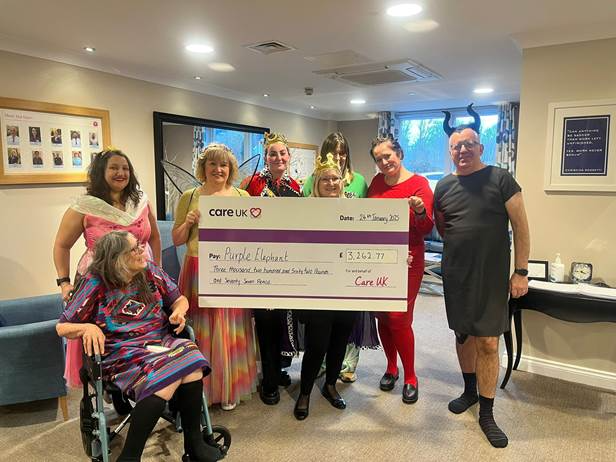 Rossetti House raises over £3,000 for local charity Purple Elephant