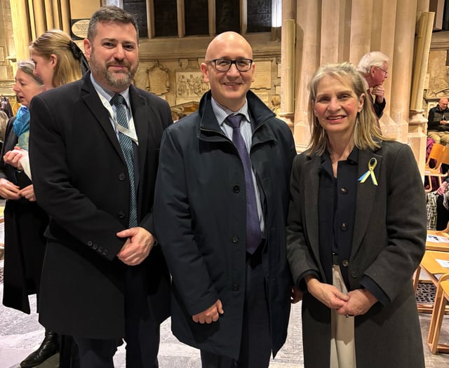Prime Minister praises Bath's "direct link" with Ukrainian City