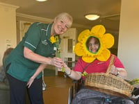 Kingfisher Lodge residents enjoy St David's Day celebrations