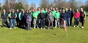 Fosseway Golf Club mark beginning of partnership with charity