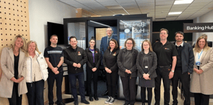 Temporary banking hub opened in Keynsham