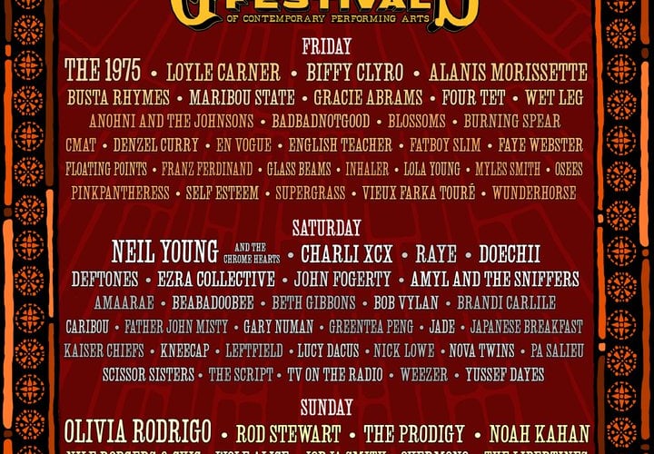 Glastonbury Festival has announced its full line-up for 2025