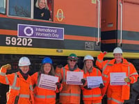 Female freight colleagues take the lead for International Women’s Day