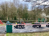 'Sadness' as suspected arson attack destroys new benches at playground