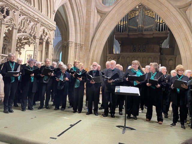 Wells Good Afternoon Choir will sing at St Thomas' Church in Wells on Saturday March 22 at 7pm alongside the 5th/7th Scouts group.
