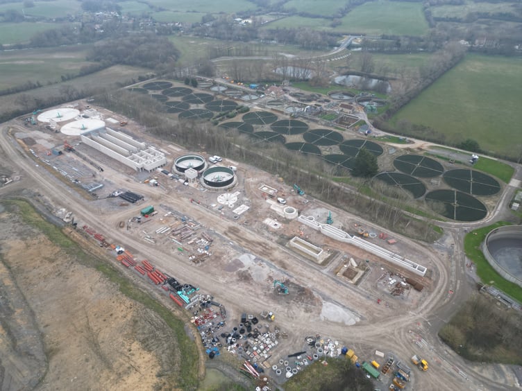 The £35m expansion of Saltford Water Recycling Centre, which will increase its capacity by 40%