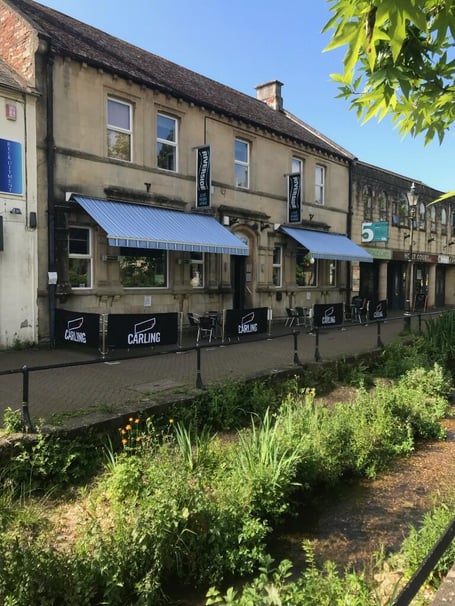 The Riverside Bar, a well-established venue in a prime location in Midsomer Norton has been put on the market