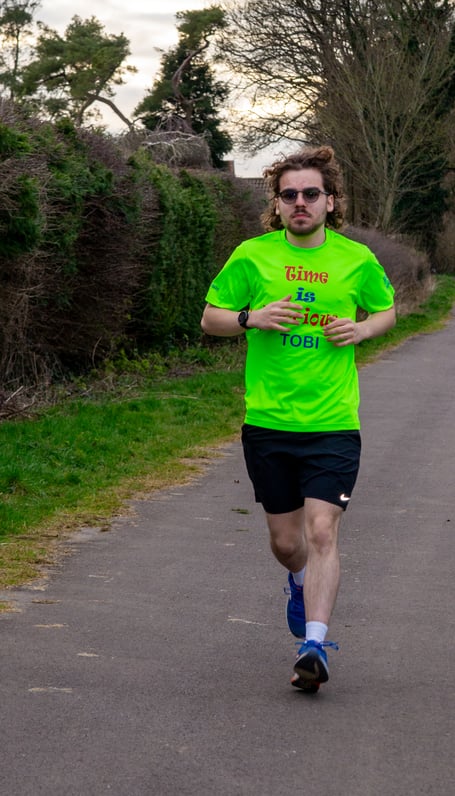 Tobi Rumming-Pain has raised £435 as of Monday, March 17.