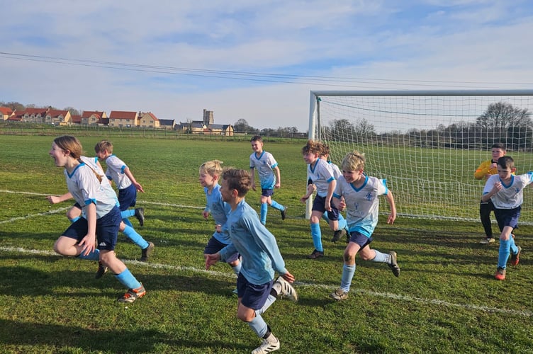 Timsbury Athletic's U11 side won a close fought penalty shootout to reach the final of the Area Cup.