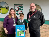11-year-old pupil designs T-shirt & medals for the Chew Valley 10k