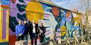 Frome's new wildlife mural