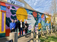 Frome's new wildlife mural