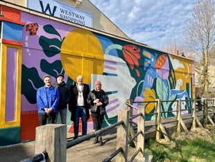 Frome's new wildlife mural