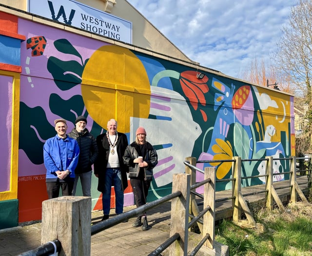Frome's new wildlife mural