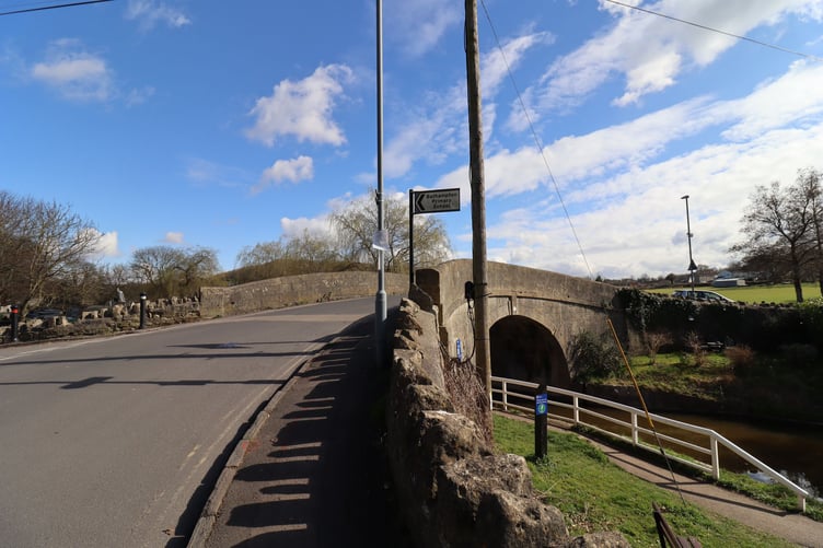 Works at the canal bridge in Bathampton are expected to take up to four weeks between March 31 and April 25.