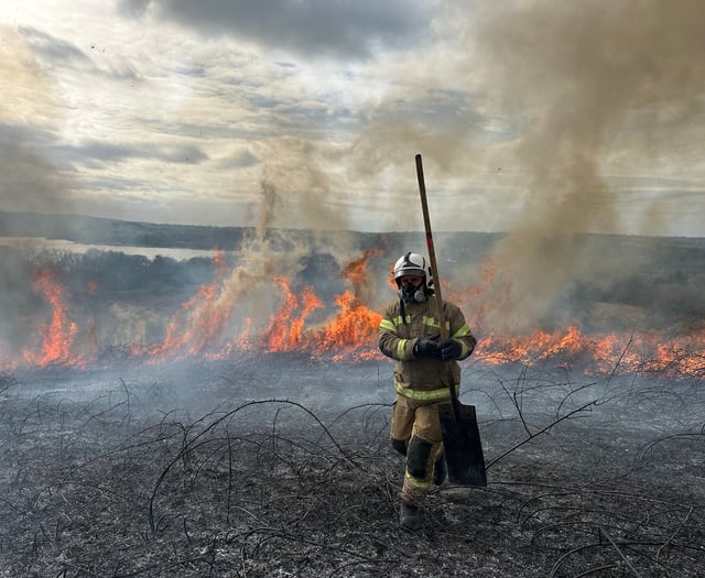 Fire service ask residents to take precautions ahead of warmer weather