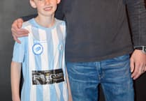 Estate agent sponsors Timsbury's young footballers for forthcoming season