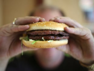 Rate of fast food outlets in Bath and North East Somerset below national average