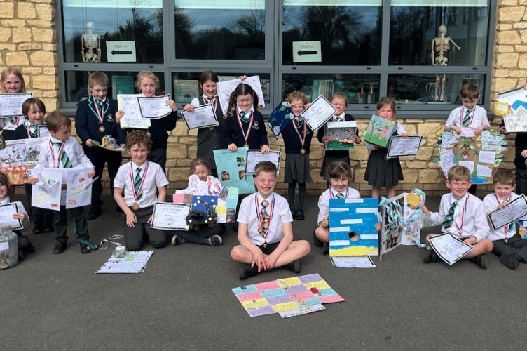 Kids enjoying Norton Hill Primary School's STEM Fair