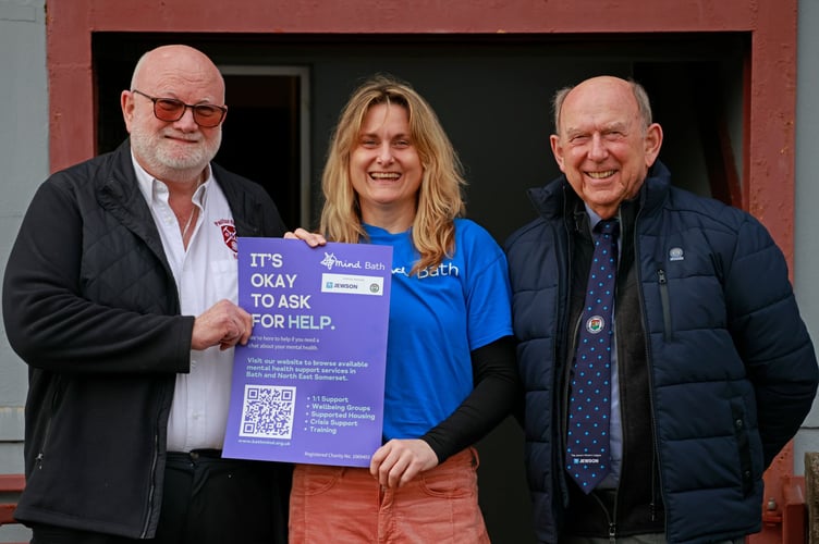 Left to right: Dave Bissex, Becki Fox and John Pool