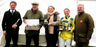 Treble for Will Biddick at annual Mendip point to point race