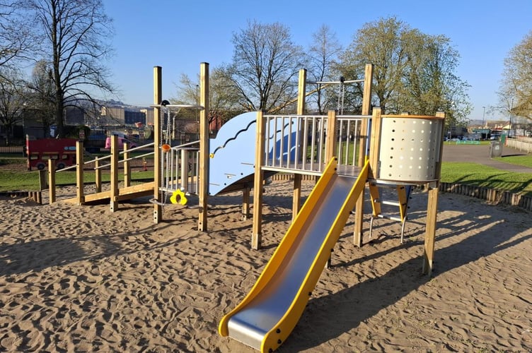 The new installation at Royal Victoria Park  ​in Bath