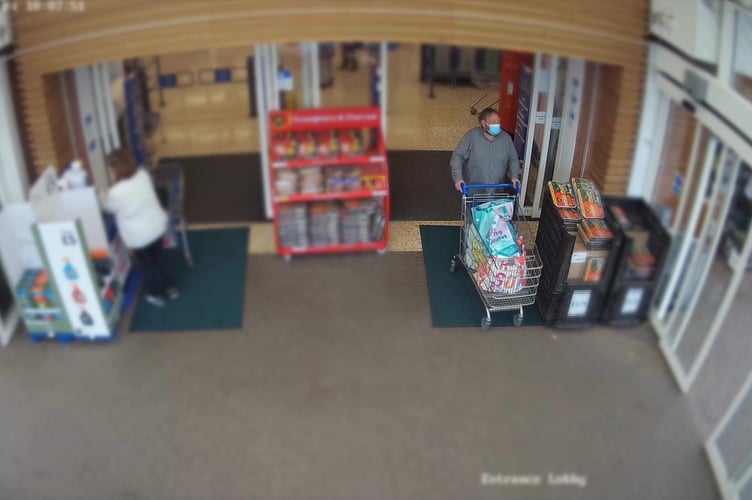 Video grab of a shoplift gang who filled 857 trollies with £130,000 worth of stolen goods handed themselves in - after police wrote them all an ultimatum letter.The six thieves targeted dozens of shops and supermarkets across Suffolk, Somerset, Surrey and Cornwall between January 2022 and February 2024. Photo released April 4 2025.CCTV footage captured them stuffing trollies to the brim with items - and brazenly leaving the stores after making no attempt to pay. They stole everything from toilet roll and nappies to alcohol and cleaning products - before they sold them on at cut-down rates in "their very own criminal supermarket chain".