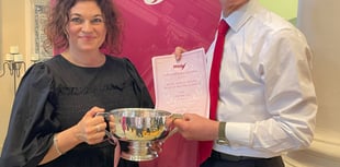 Mendip Male Voice Choir celebrate trophy win at Mid-Somerset Festival
