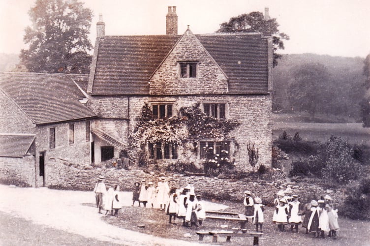 Last week's Mystery Photograph was taken at Mells Green and shows a group of schoolchildren playing