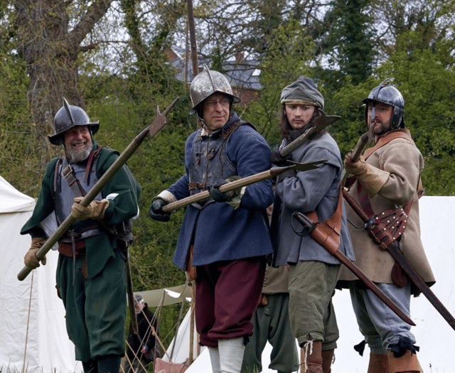 Seventeenth century soldiers to take over Bishop's Palace