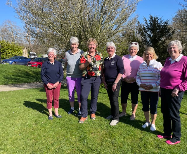 Sunshine golf for ladies section at Orchardleigh 