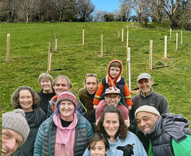 Community orchard blooms in Chew Stoke
