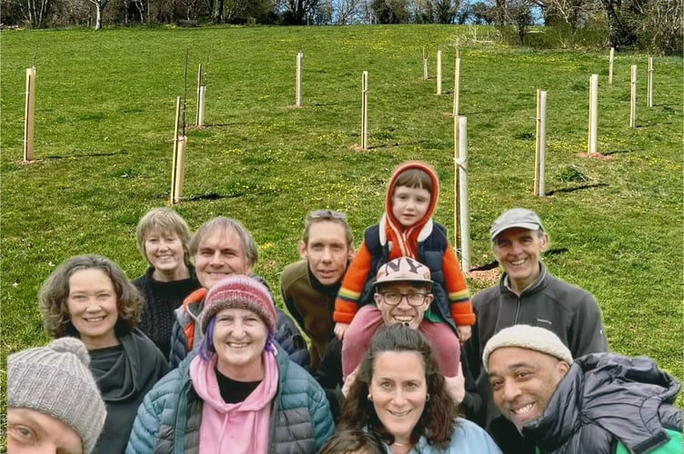 A new community orchard has been planted in Rectory Fields, Chew Stoke, as part of a wider initiative to increase tree cover in the Chew Valley.