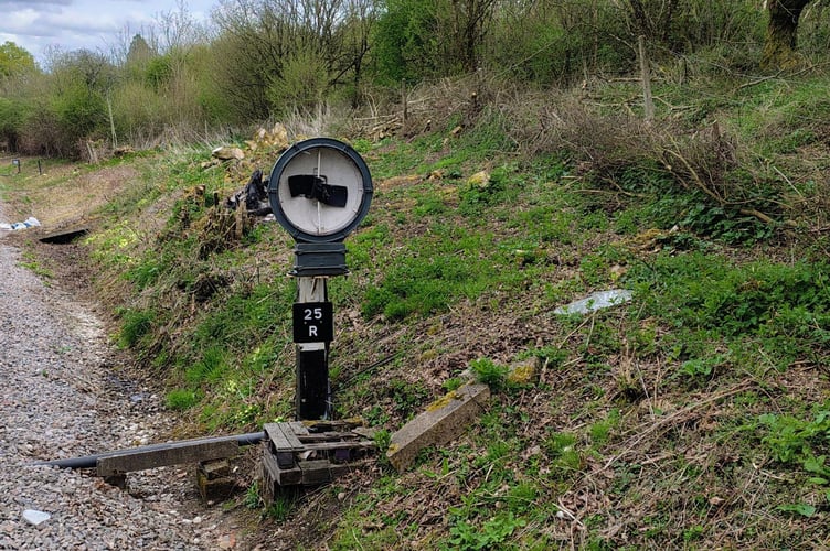 Teenagers are thought to be using stretches of the Somerset and Dorset Railway to ‘hang out’ after drinks cans have been left scattered, a signal was ‘destroyed’ and a piece of wood was placed on a piece of track.